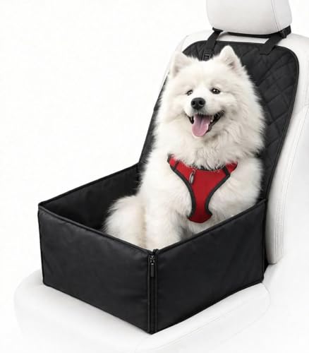 Khusiya Muttstuff Car Seat for Pets - Waterproof Booster Sea