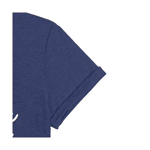 Fanfly Coffee Teach Shirts Women Teacher Shirts Short Sleeve Funny Graphic Summer Tee Tops (Navy Blue, S)