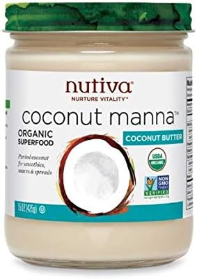 Amazon ニューティーバ オーガニックココナッツマナスプレッド 425g ニューティーバ 健康食品 通販