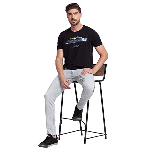 Image of Spykar Men's Slim Fit Low Rise Casual Jeans