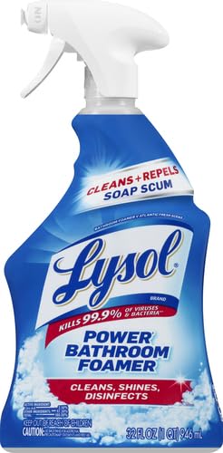 Lysol 1920002699 Power Foaming Cleaning Spray For Bathrooms, Foam Cleaner thumb #1