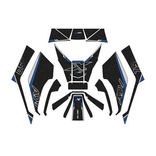 Autocollant protection réservoir X-ADV750 contre les rayures de genou et veste