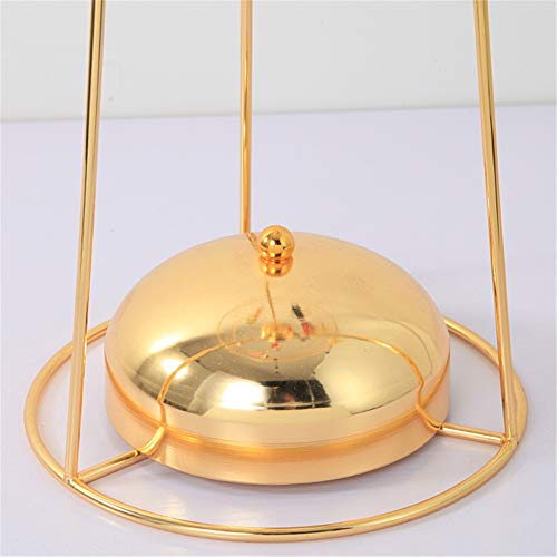 Desk Lamp E27 Light Modern Simple Living Room Bedroom Modern Bedside Lamp Plating Wrought Iron Creative Gold Wire Birdcage Table Lamp with Button Switch (Including 12 Birds Decoration) steampunk buy now online Desk Lamp E27 Light Modern Simple Living Room Bedroom Modern Bedside Lamp Plating Wrought Iron Creative Gold Wire Birdcage Table Lamp with Button Switch (Including 12 Birds Decoration) steampunk buy now online