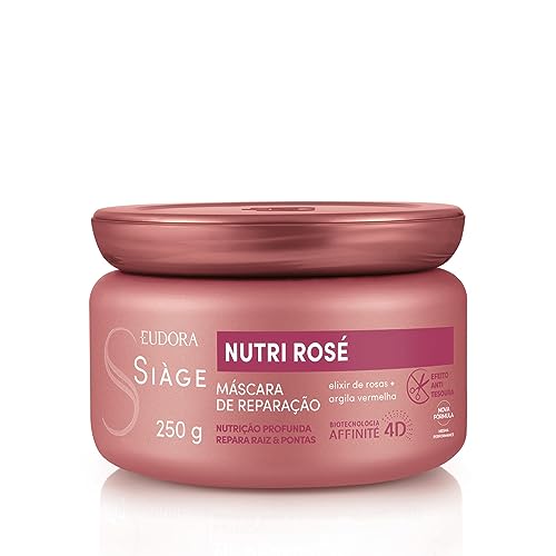Eudora Máscara Capilar Siàge Nutri Rosé 250g