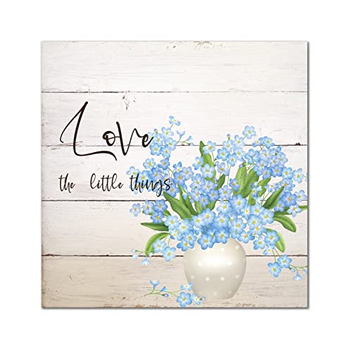 Plaque murale en bois pour habiller un mur vide avec une marguerite vintage chaleureuse