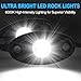 24 Pods White Led Rock Lights，Automotive General Under Body Neon Glow Led Pure Light Kit Ip68 Waterproof 3.8ft Extension Wires for Car Truck Boat Rv ATV Utv SUV RZR Motorcycle Trail Rig Lamp（White）