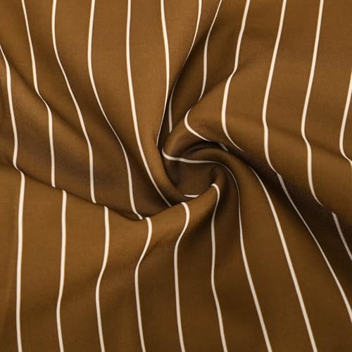 Lmdudan Striped Business Pants for Men's Slim Fit Flat Front Tapered Office Dress Pants Straight Leg Color Block Work Trouser2