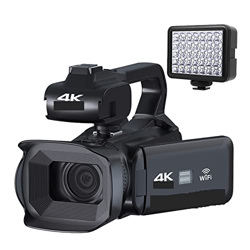 Caméra 4K ultra HD 64MP avec zoom 18X et écran tactile pour streaming