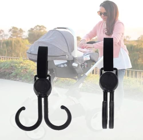 خطاف أمامي عالمي لعربة الأطفال، سيارة يعمل بالبطارية، فيلكرو...