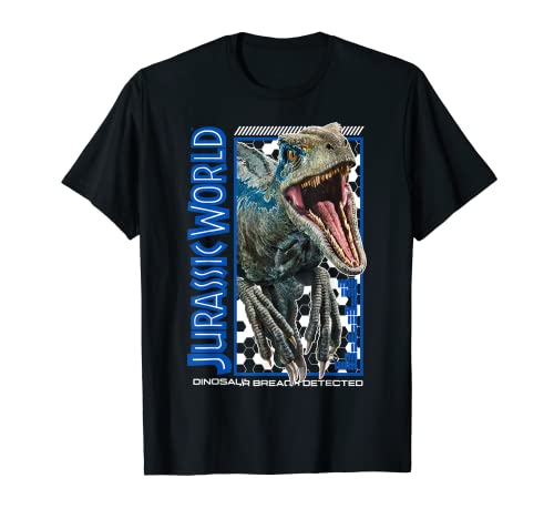 Jurassic World Two Blue Dino Breach Camiseta