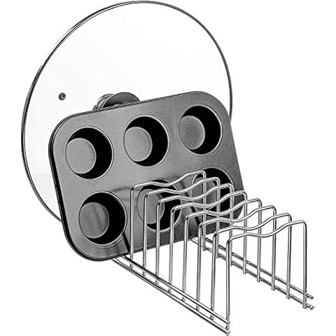 SANNO Pfannenhalter Pfannen Organisator Spektrum Kitchen Organisator Cover