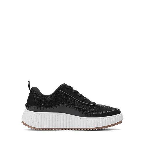 Image of DREAM PAIRS Women Chunky City Tweed Comfortable Casual Platform Fashion Sneaker