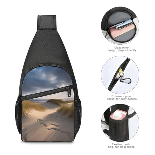 Sling Bag para Hombre y Mujer para Senderismo miniatura 4