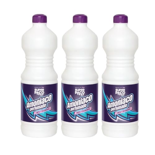 Pack 3 Botellas de Amoniaco con detergente – Limpieza Profunda – 3 x 1,5 Litros