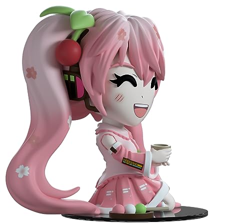 Youtooz Sakura Hatsune Miku Figure, 3.6" inch Sakura Miku Vinyl Figure, Collectible Hatsune Miku Figurine - Image 4