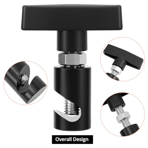 Image of QWORK Lift Support Clamp for Hood Strut - 2 Pack Shock Prop Strut Stopper and Retainer Tool for Car Hood, Liftgate, Trunk