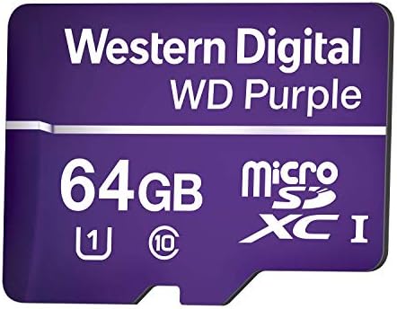 Cartao Micro SD Purple Intelbras de 64GB para Sistemas de Seguran...