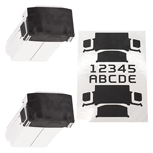 Image of WRAPGRADE Skin Stickers Compatible with DJI Mini 3 Pro | Two Batteries (Black Bumpy CAMO)