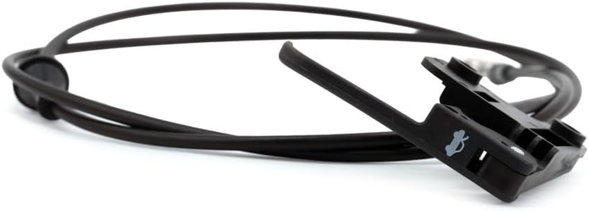 KarParts360 For Chevy Blazer/S10 1994-2001 Hood Release Cable | Black | Plastic/Metal | With Handle | Replacement For 15732159