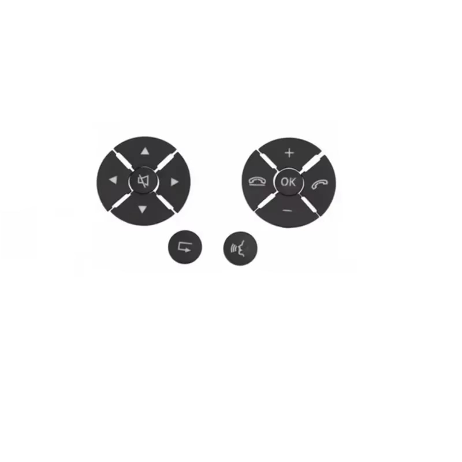 Interior Button Stickers Compatible with Benz for C E Class W204 W212