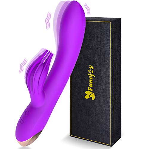 Masajeador Portátil, 10 Frecuencias con Motores Duales, Carga USB, Silicona Suave y Resistente al Agua