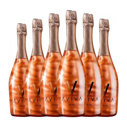Torre Oria Aviva Pink Gold 75 cl Espumoso rosado (Caja de 6 Botellas de 75 cl)