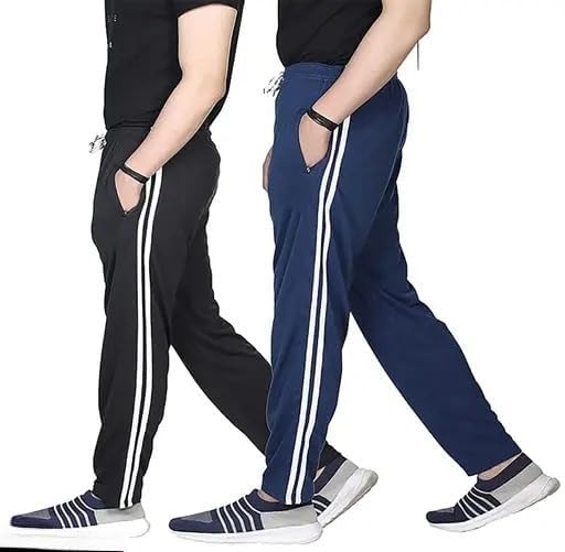 REVIZO Men's Track Pant Regular Fit Sweatproof & Quickdry Technology for Running, Gym, Sports,Yoga and Casual Wear-picture-17