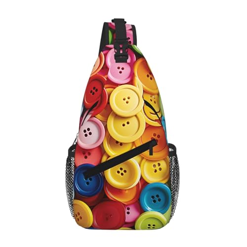 Sling Bag para mujer y hombre mochila de viaje colorida miniatura 1