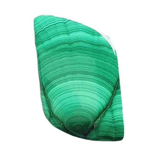 Cabochon fantaisie en malachite véritable pour bague de caractère