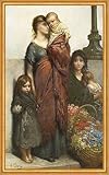  Kunstdruck Flower Sellers of London 02176 Cadre pour fille Gustave Dore B A2