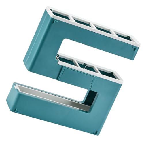 OHPHCALL Estante y Verde Diseño Desmontable de Plástico Sombrillas o para Fácil de Limpiar para Almacenamiento en Pared Lisa Lateral de Gabinete