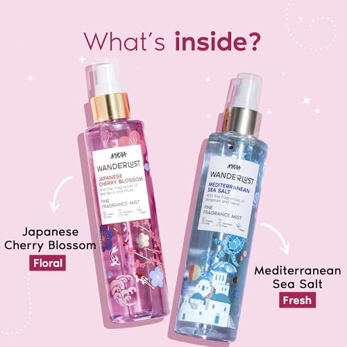Image of Nykaa Wanderlust Fine Fragrance Mist Luxury Gift Set