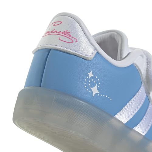 Image of adidas Boys Vl Court 3.0 Slip On Sneakers Shoes Casual - Pink, White