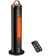 Amazon | [Xinpeke]セラミックヒーター 電気ファンヒーター タワー型 2