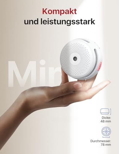 X-Sense Funkvernetzbarer Rauchmelder XS01-WR, Nicht mit Basisstation kompatibel, vernetzter...