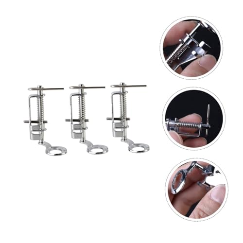 Juego 3 Piezas Pies Prensatelas Metal para Máquina de Coser miniatura 7