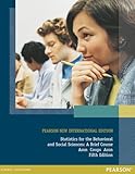 Statistics for The Behavioral and Social Sciences: Pearson N