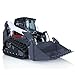 TOUCAN RC HOBBY 1/14 LESU Aoue-LT5 Metal Hydraulic Tracked Skid-Steer RC Loader RTR Model Lights