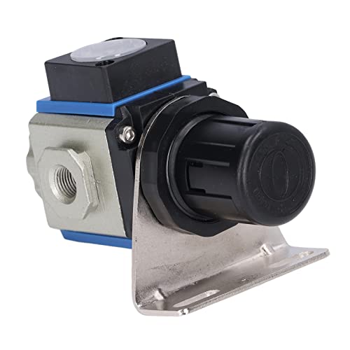 Válvula reguladora GR200-08 compacta de aluminio con manómetro integrado 3