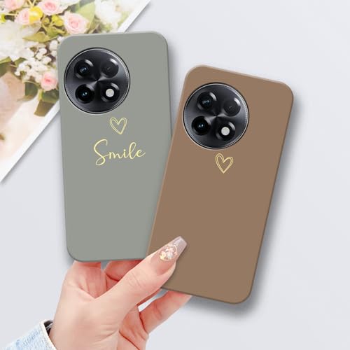 Image of COLORflow Back Cover Compatible with OnePlus 11R 5G | Heart Notes Color Customized Back Cover Compatible with OnePlus 11R 5G