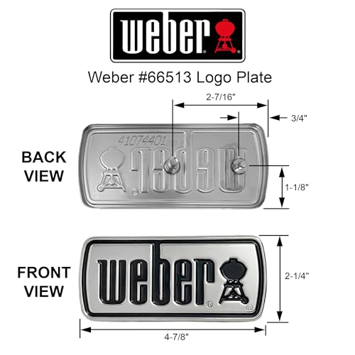 Weber 66513 Summit 600 Logo Label - image 2
