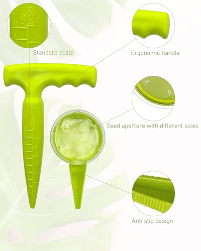 Herramienta manual para sembrar y esparcir semillas miniatura 3