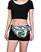 HDE Shiny Retro Fanny Pack Rave Festival Metallic Hologram Bum Bag Waist Pouch (Irridescent)