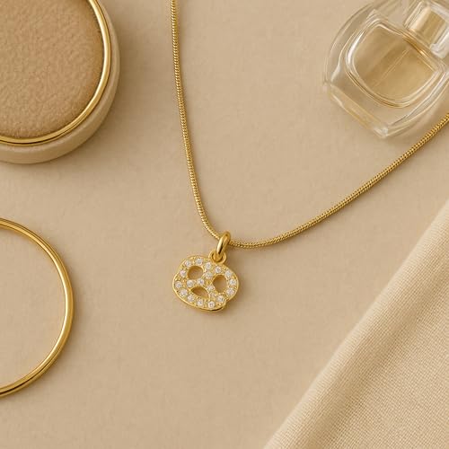Image of SALTY Anti Tarnish Zodiac Sign Pendant Necklace for Women Men | Stylish Locket Neck Chain | Fashion Jewellery Accessories for Girls Boys | Minimal Jewelry | Ideal for Gifting | Gift for Diwali, Christmas, Marriage, Birthday