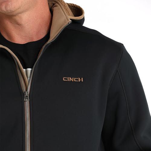 Cinch Men's Black Sherpa Hoodie Black4