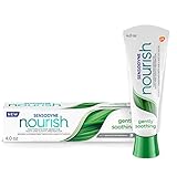Sensodyne Nourish Gently Soothing Sensitive Toothpaste for Sensitive Teeth and Cavity Prevention - 4...