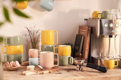 Staub Z1029-092 Mug grande cerámica 475 ml eucalyptus miniatura 6