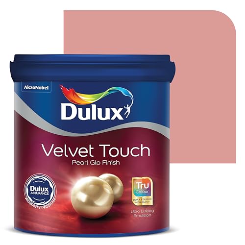 Image of Dulux Velvet Touch Pearl GLO Interior Emulsion Paint (10L, Cameron's Court) - Luxurious soft-sheen wall paint, highly durable, washable, rich, intense colors, with 6-year warranty