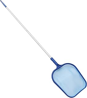 DOITOOL Pool Net for Cleaning with Pole Fine Mesh Pool Skimmer Net with Telescopic Pole 48 Inch, Leaf Skimmer for Cleaning Swimming Pools, Above Ground Pool, Hot Tubs and Fountains