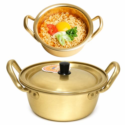 Korean Aluminum Noodle Pot 6.3 (16cm) Traditional Ramyun Hot Pot Lightweight